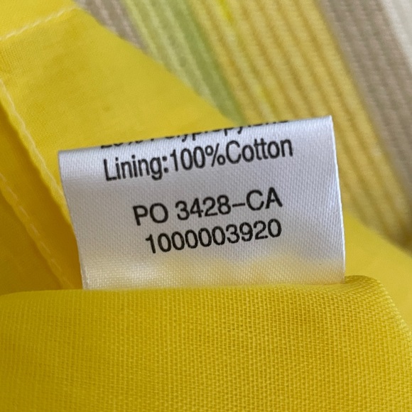 The Sak Straw Tote Round Handles Magnetic Closure Striped Lined Summer Beach - Picture 11 of 11